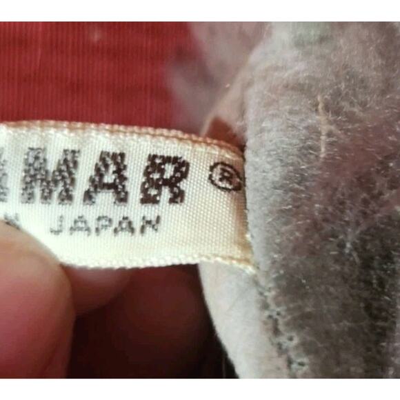 Vintage 1968 Soft Grey Kamar Puppy Dog Made In Japan - Picture 5 of 5